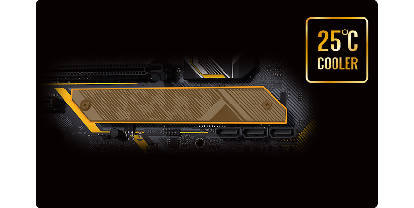 dual M.2 and M.2 Heatsink